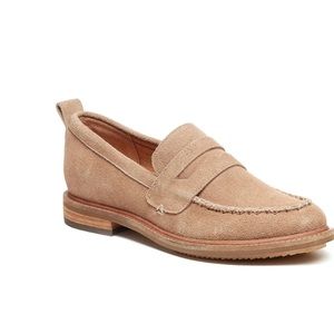 Kelsi Dagger Lens Almond Suede Loafer